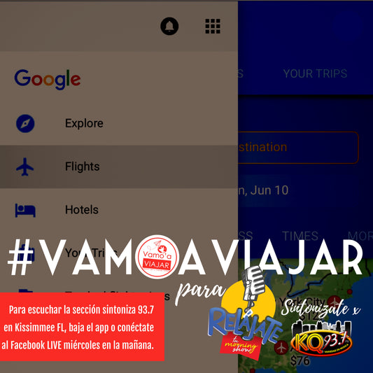 Vamo'a Viajar: Google Flights