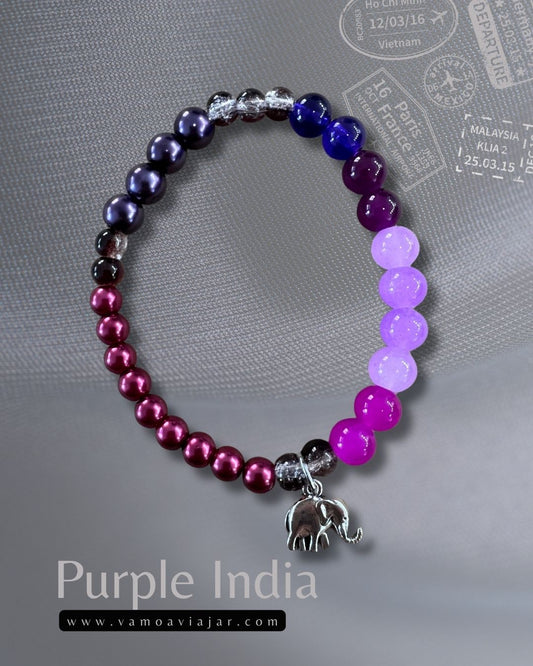 Bracelet: Purple India