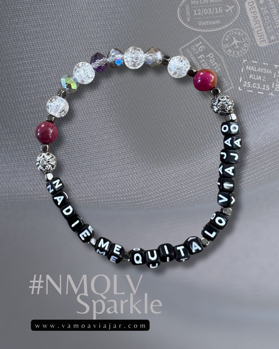 Bracelet: #NMQLV Sparkle