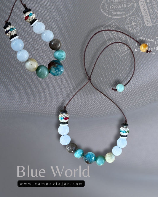 Bracelet: Blue World